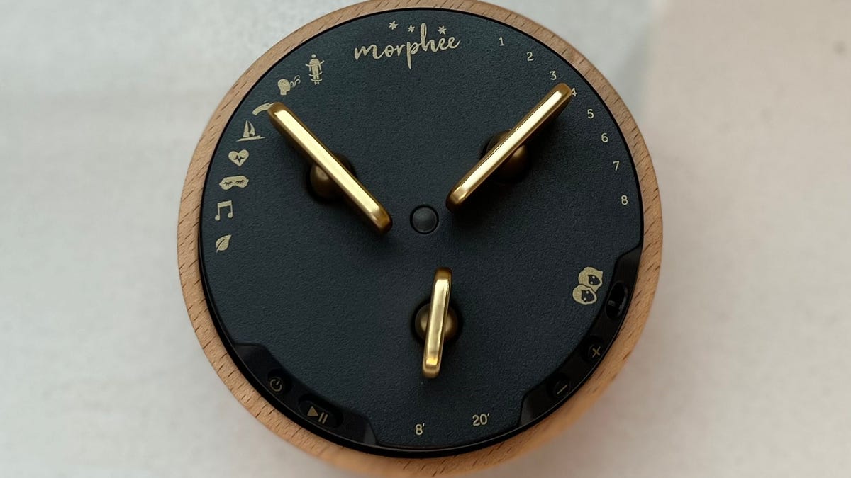 Close-up of Morphee sleep device