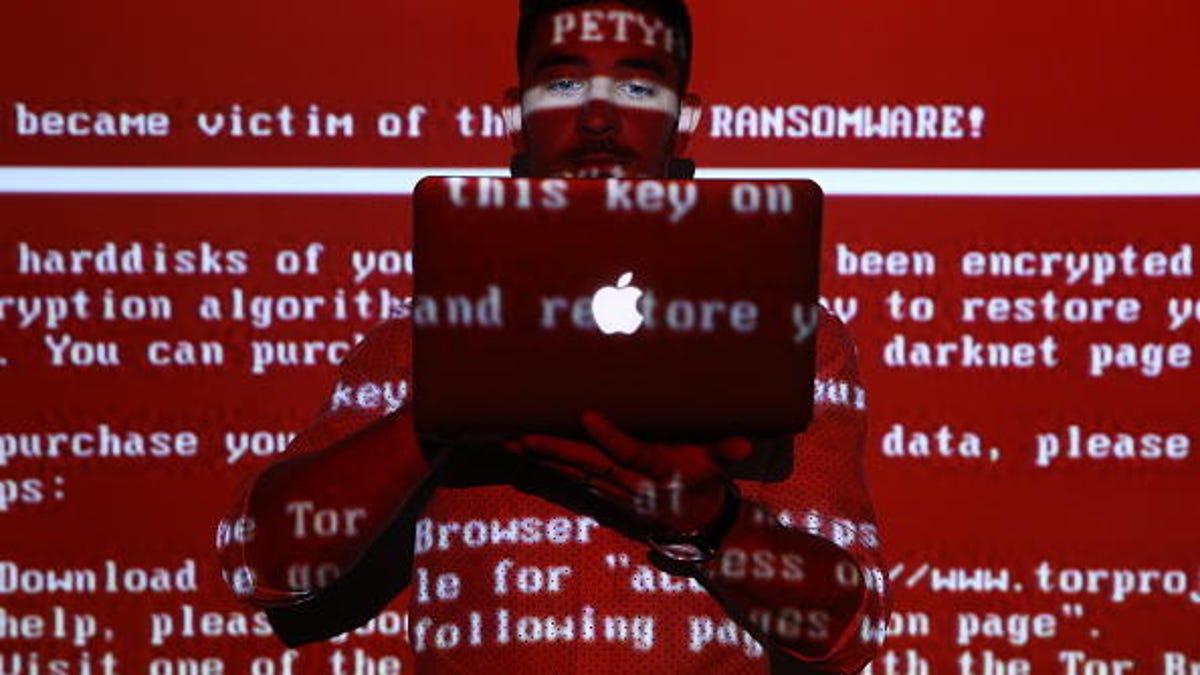 Petya ransomware cyber attack