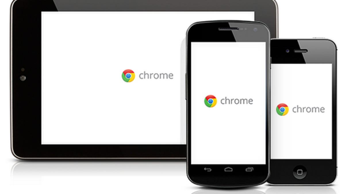 Chrome for mobile