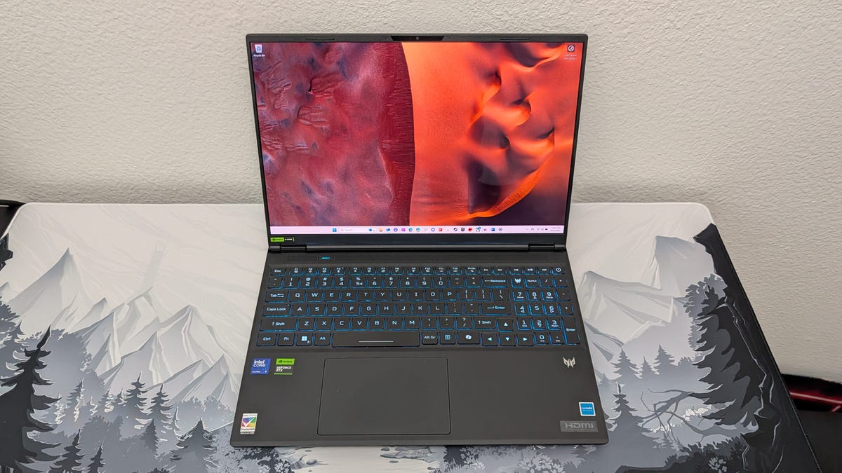 Acer Predator Helios Neo 16S gaming laptop
