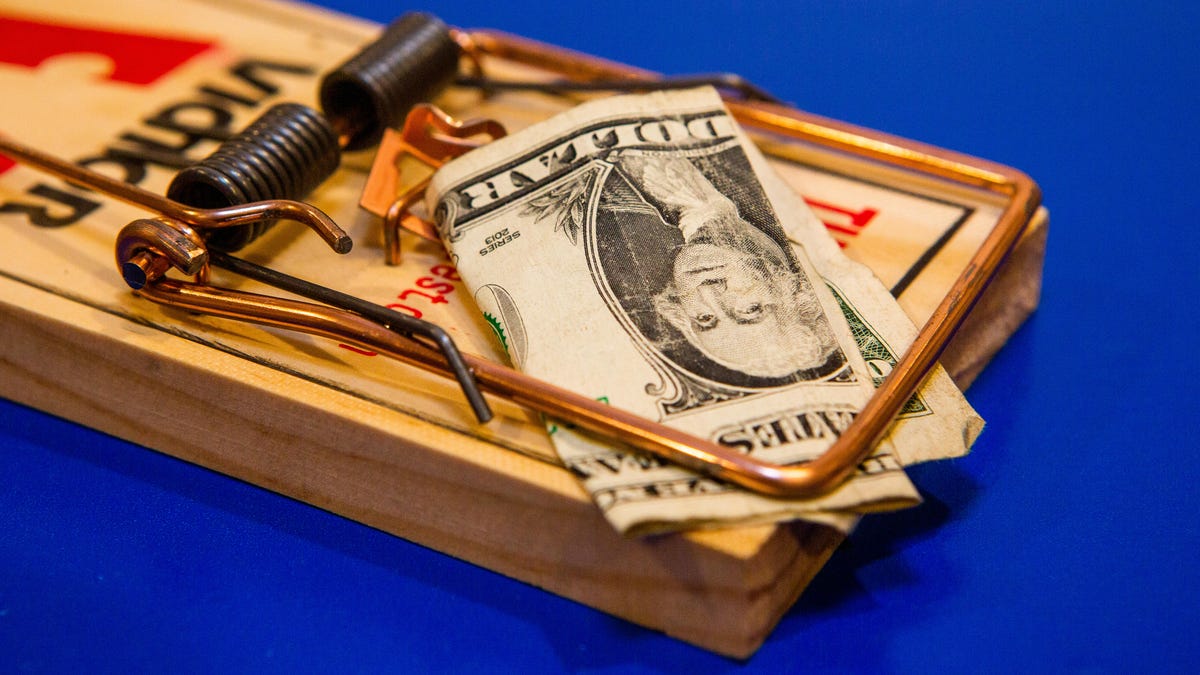 008-money-bill-dollar-mousetrap-cash-trap-trick-debt