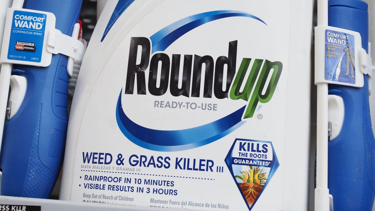 Bottle of Roundup