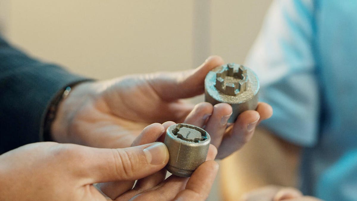 Ford 3D printed wheel lock