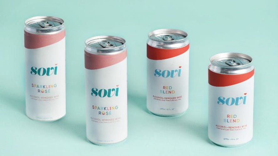 sovi nonalcoholic wine