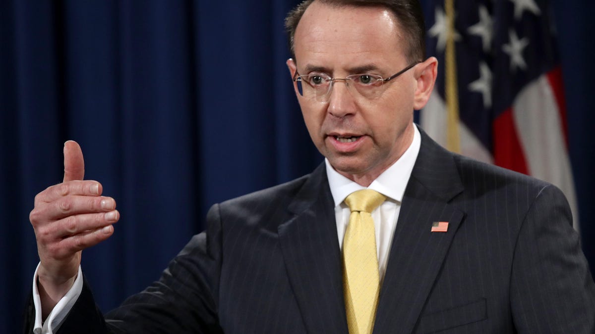 Deputy AG Rod Rosenstein Releases New Indictment Against 13 Russians For Election Interference