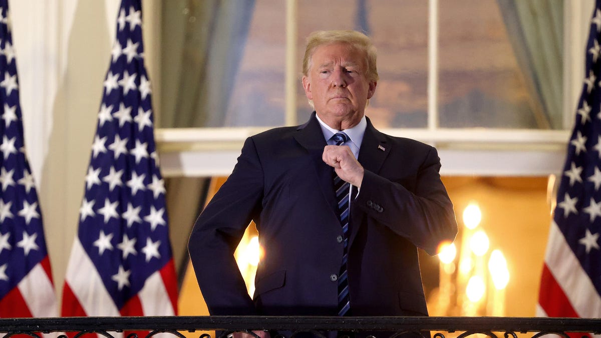 Donald Trump at the White House