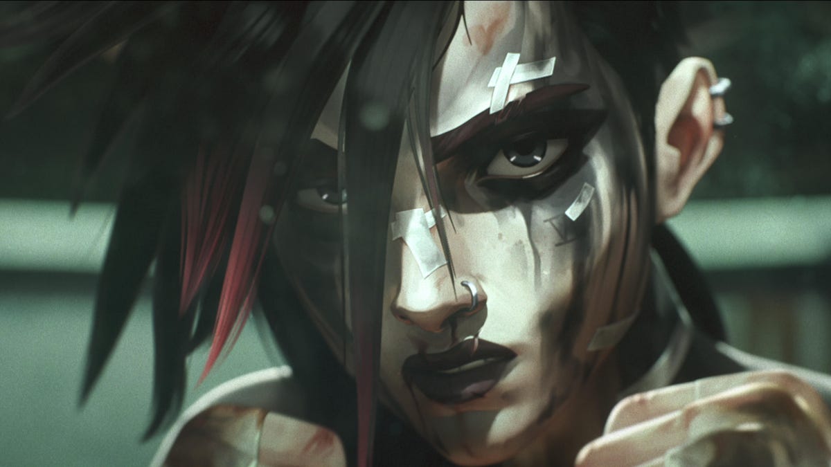 Clip from the cage fighting scene in Arcane