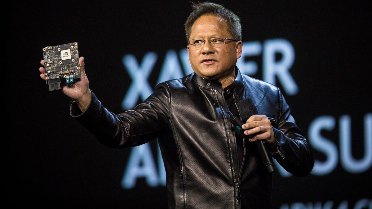 CES 2017 Nvidia Jen-Hsun Huang Xavier