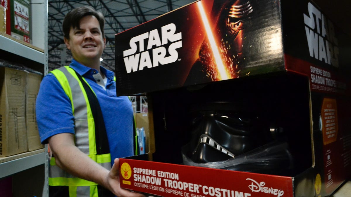 Rich Hanna, GM of Amazon's Fall River warehouse for odd-sized items.