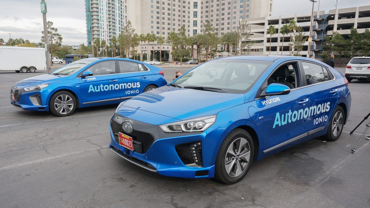 Hyundai autonomous Ioniq prototype
