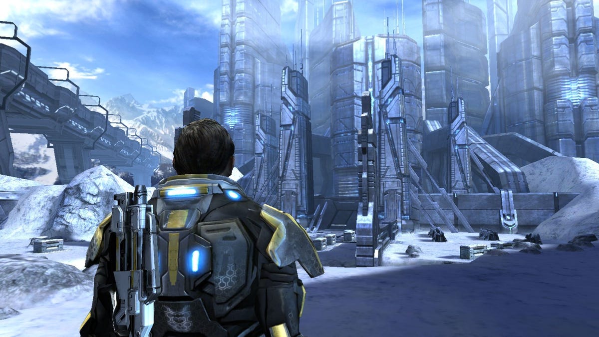 Mass Effect: Infiltrator looks stunning on the new iPad.