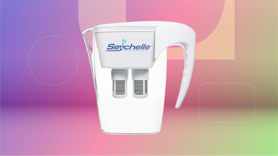 Seychelle pH20 Alkaline Water Filter Pitcher