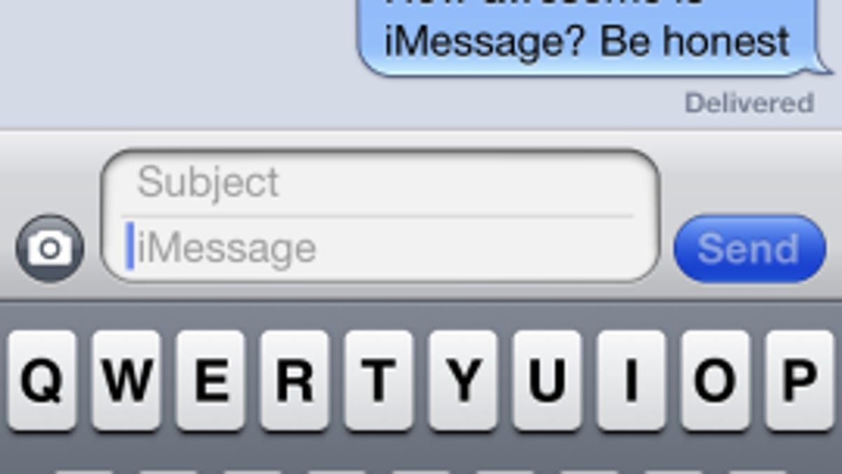 Is there an iMessage bug?
