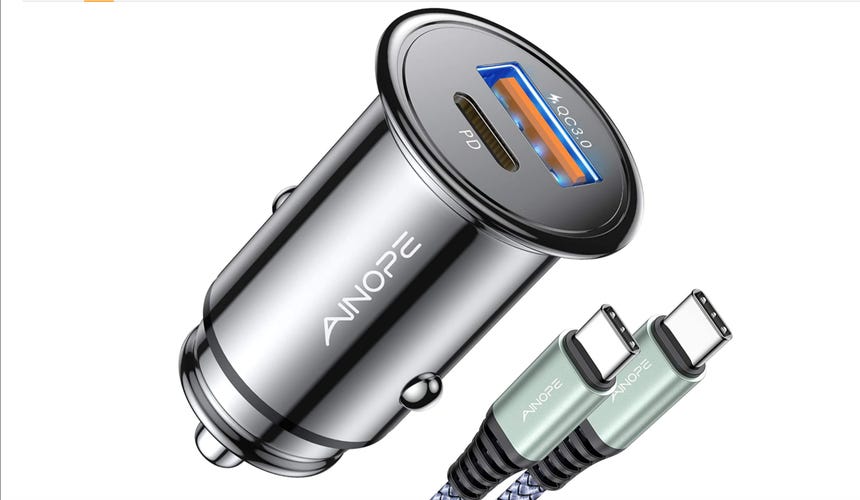 Ainope Mini Fast USB Car Charger