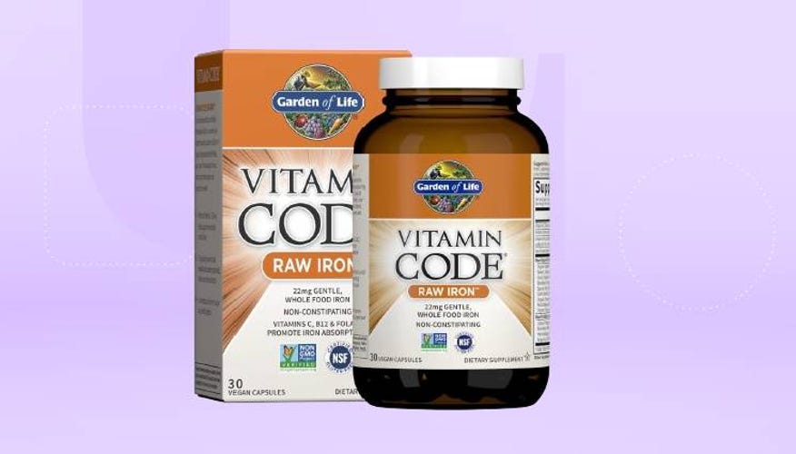 Garden of Life Vitamin Code iron supplement