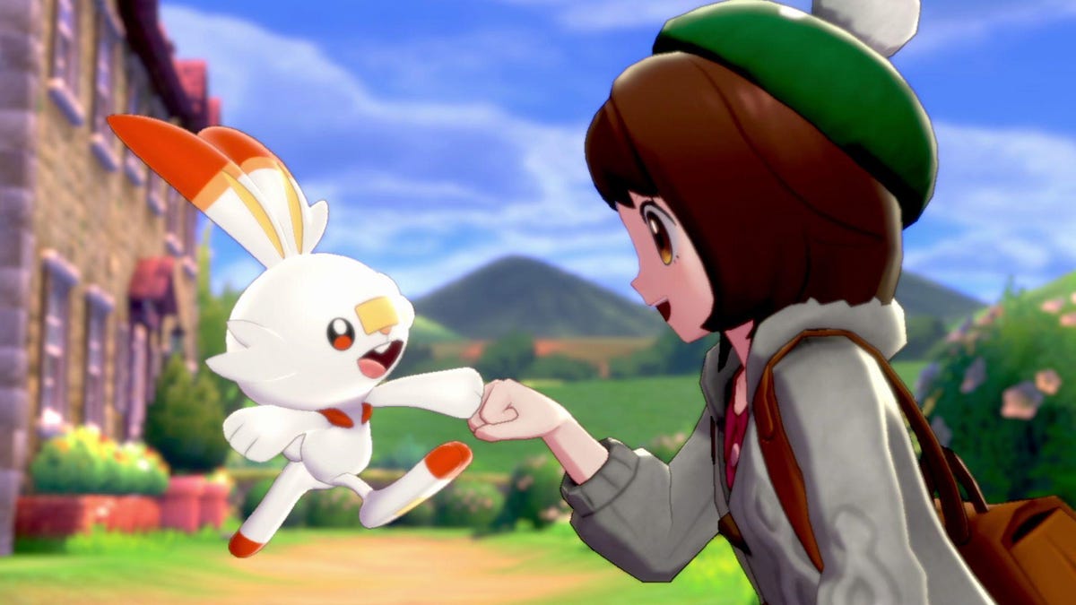 pokemon-sword-and-shield-scorbunny-fist-bump