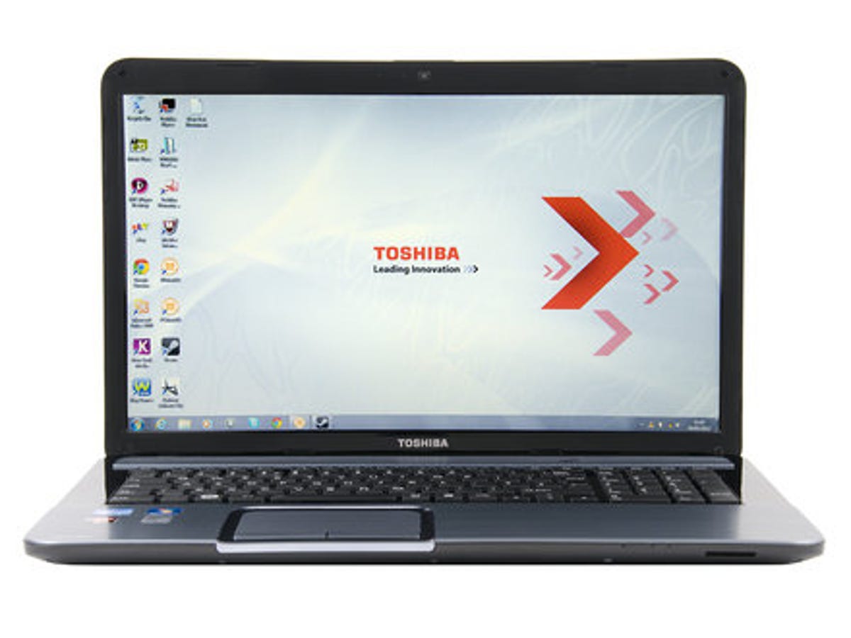 Toshiba Satellite L875-10G angled left