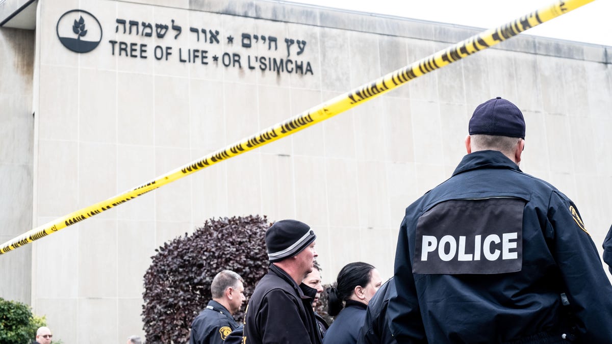 The Tree of Life Synagogue in Pittsburgh.