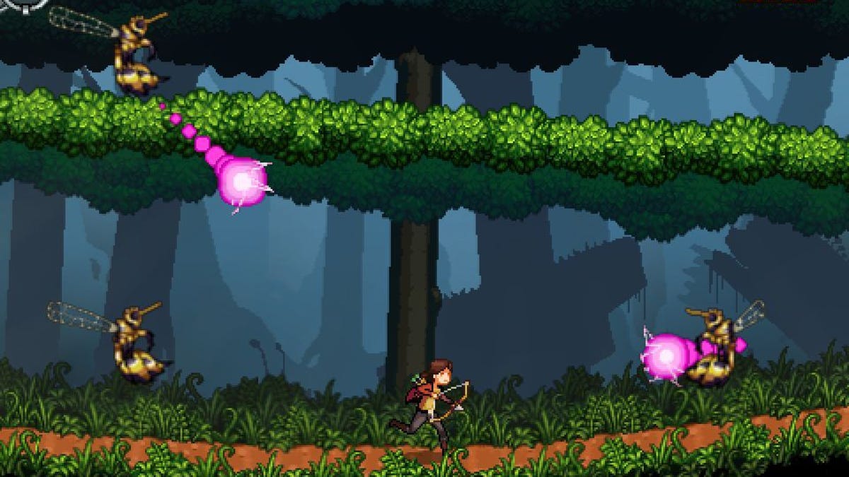 Run, Katniss, run! (Also: shoot, Katniss, shoot!)