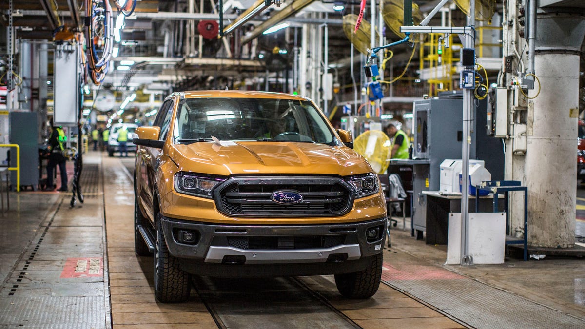 2019 Ford Ranger production
