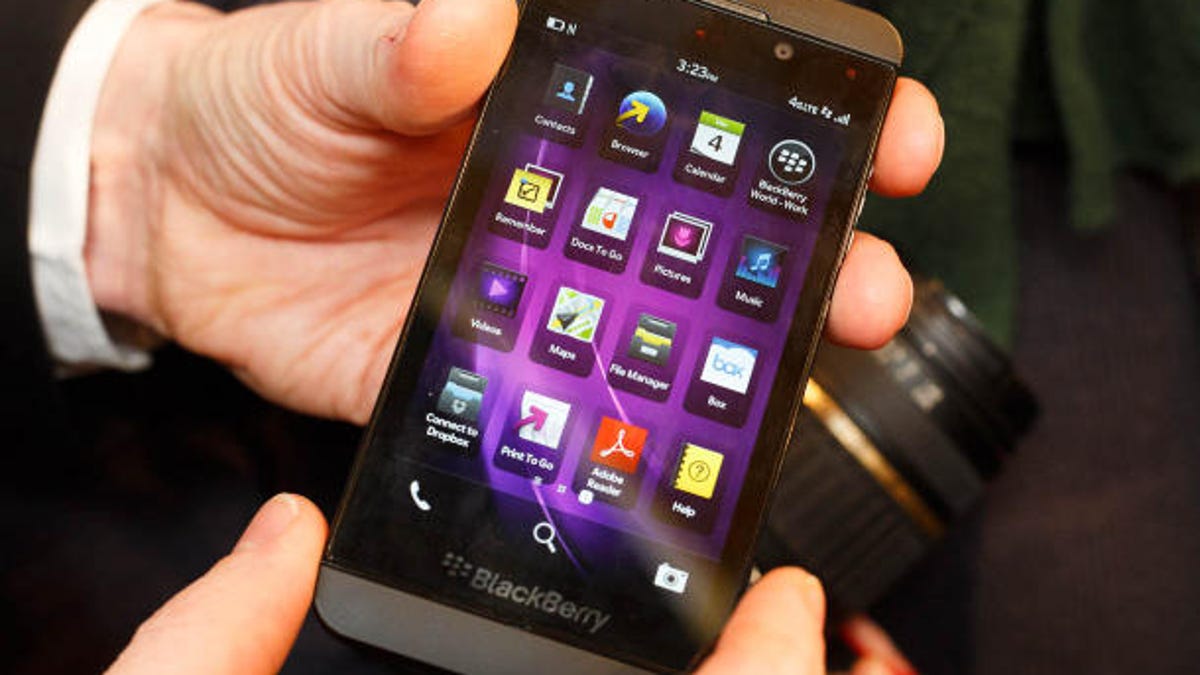 The BlackBerry Z10