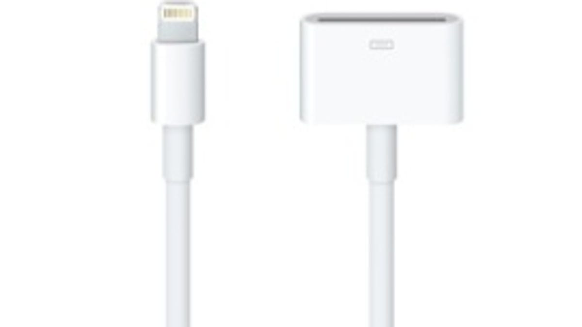 Apple's Lightning to 30-pin adapter may be getting some company.