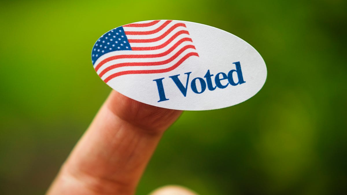 "I Voted" sticker