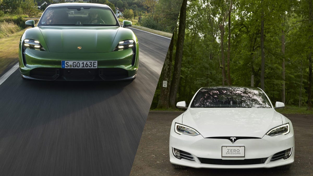Porsche Taycan vs. Tesla Model S
