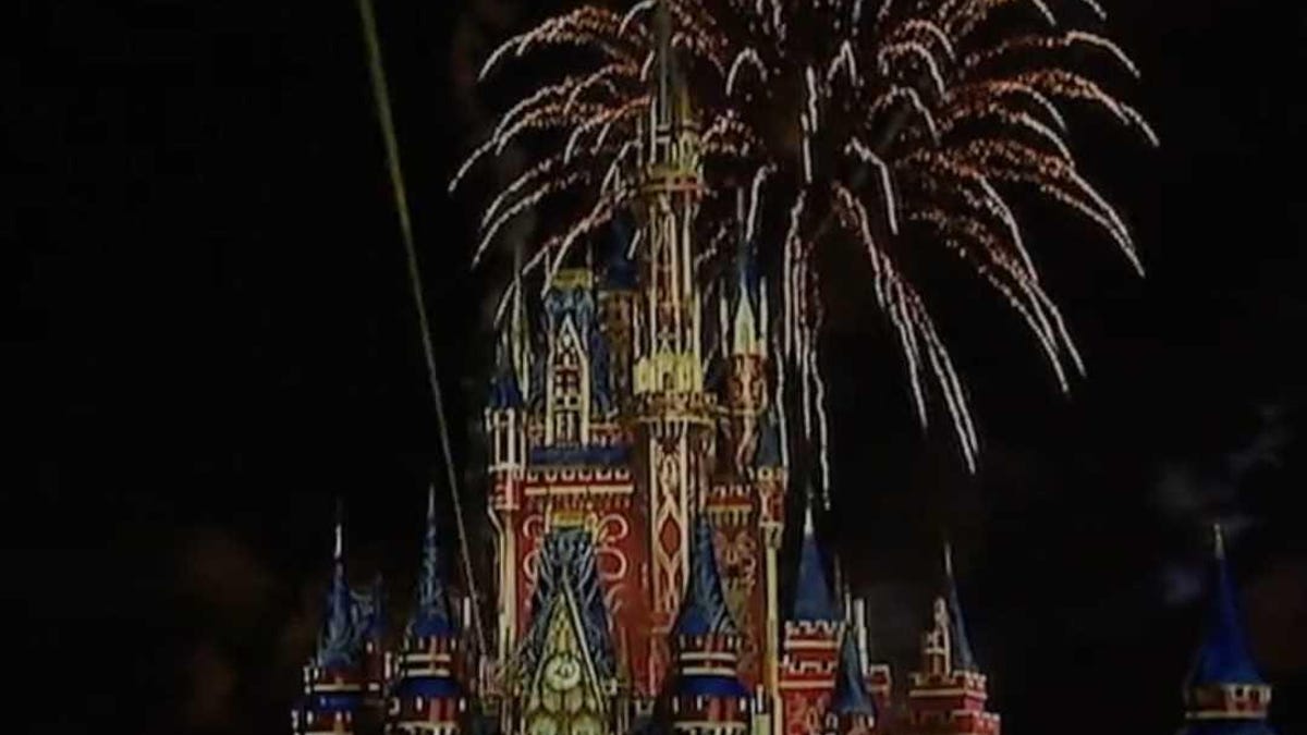 Disney World fireworks