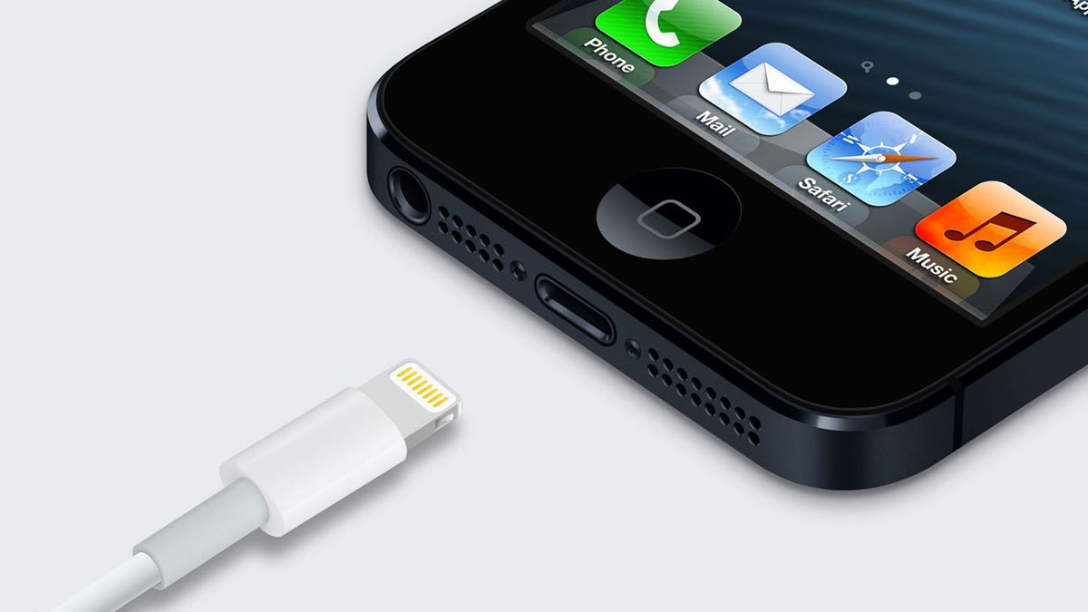 Apple's new Lightning connector for its iPhone 5 and new iPod Touch