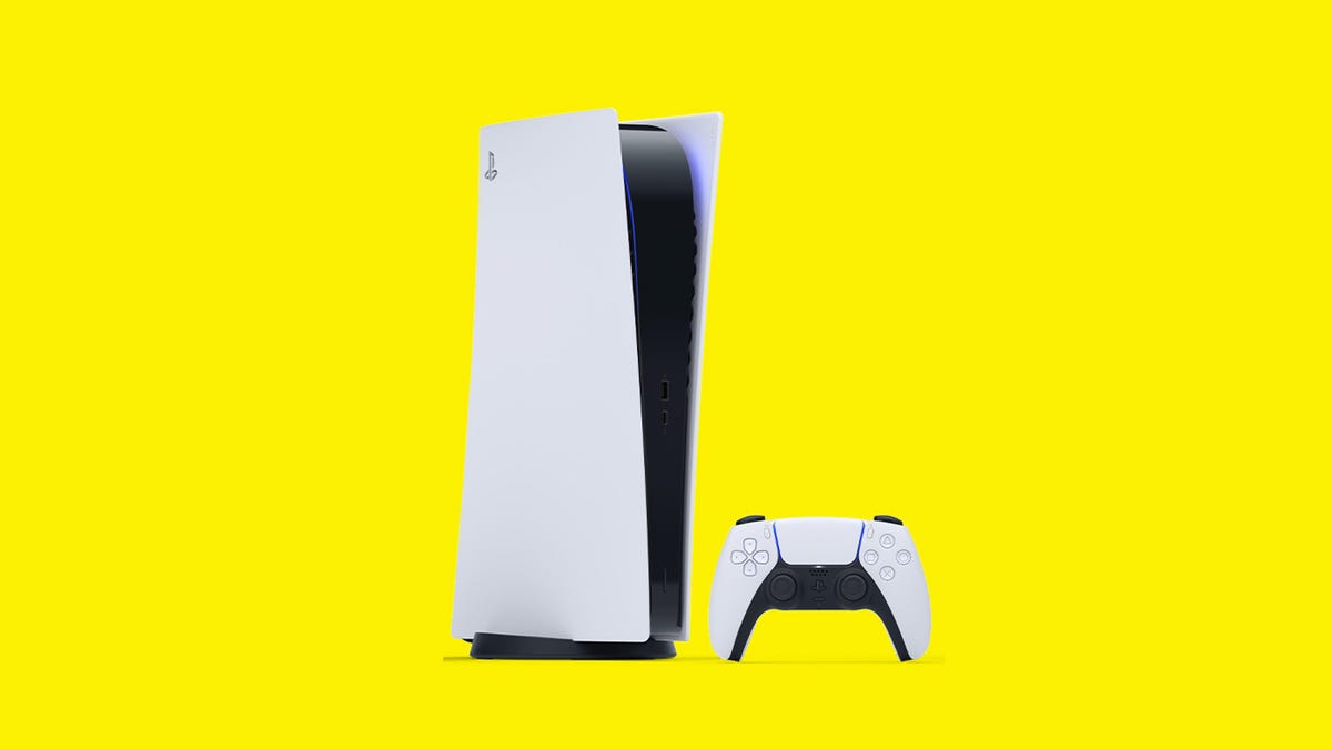PS5 console size comparison