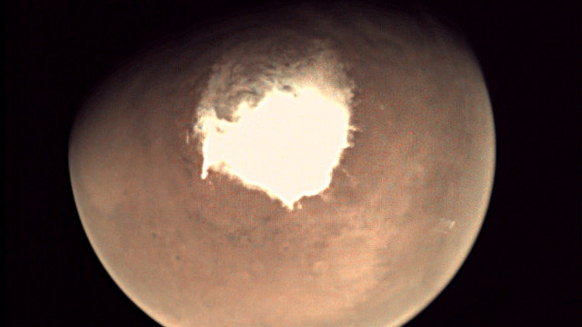 Mars south pole