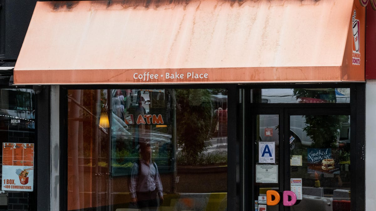 Dunkin' Donuts store in Union Square in New York City