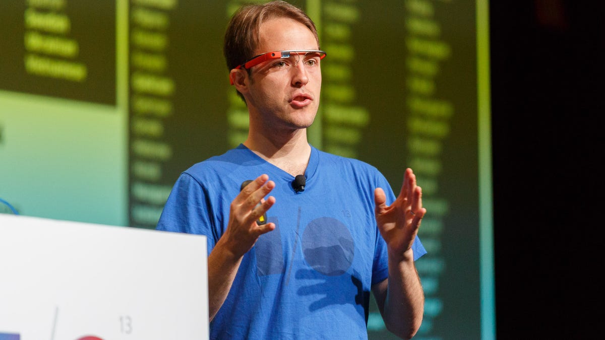 Josh Estelle, a Google Translate engineering leader, speaks at Google I/O 2013.