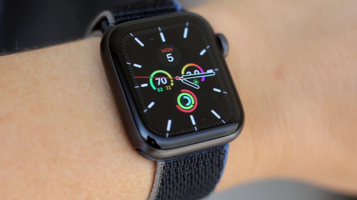 Apple Watch SE worn on a wrist