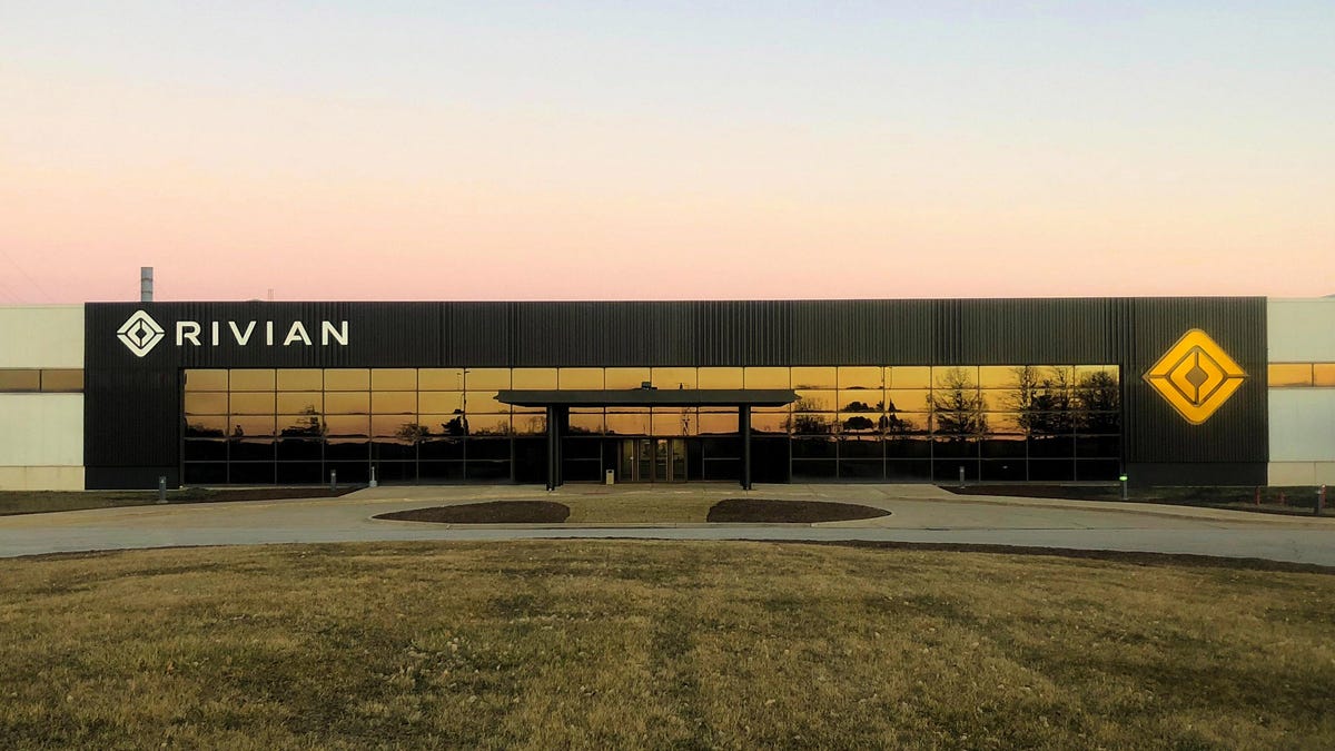 Rivian manufacturing facility in Normal, Illinois