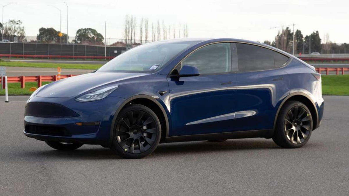 Production Tesla Model Y
