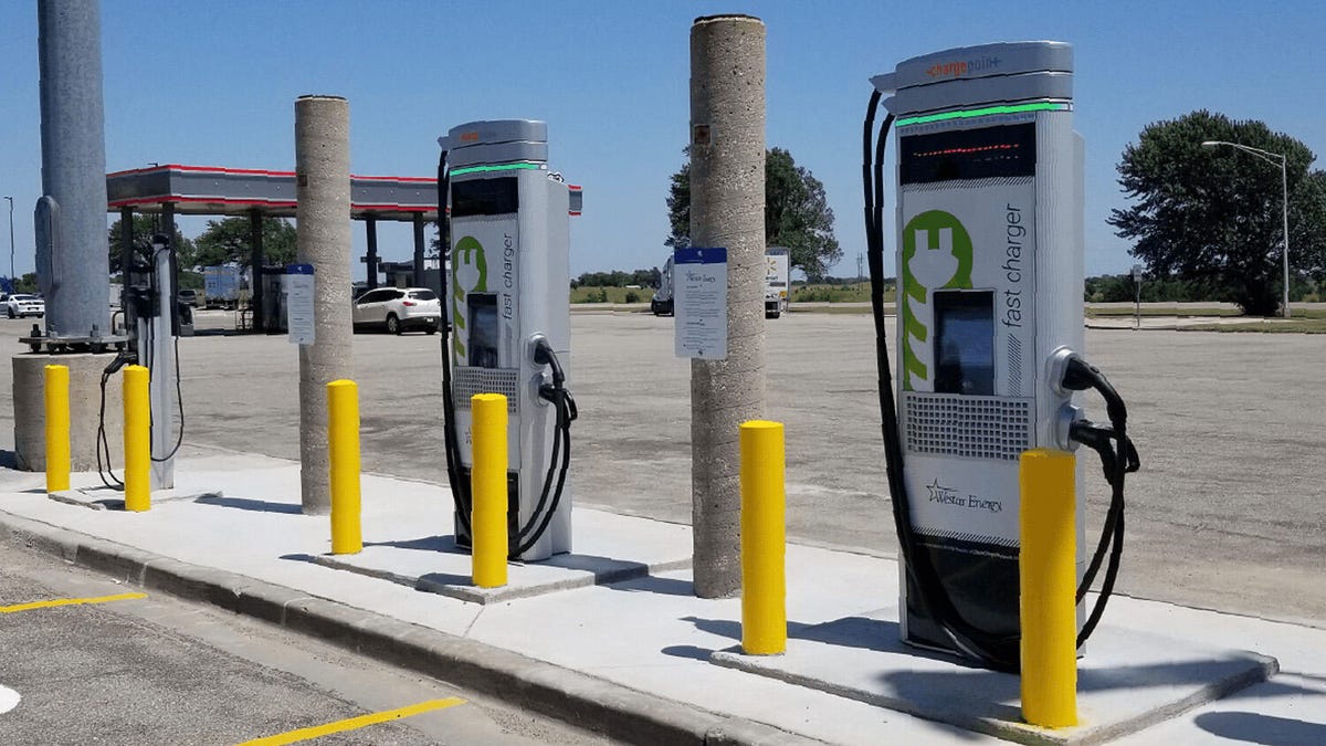 ChargePoint EV charging station