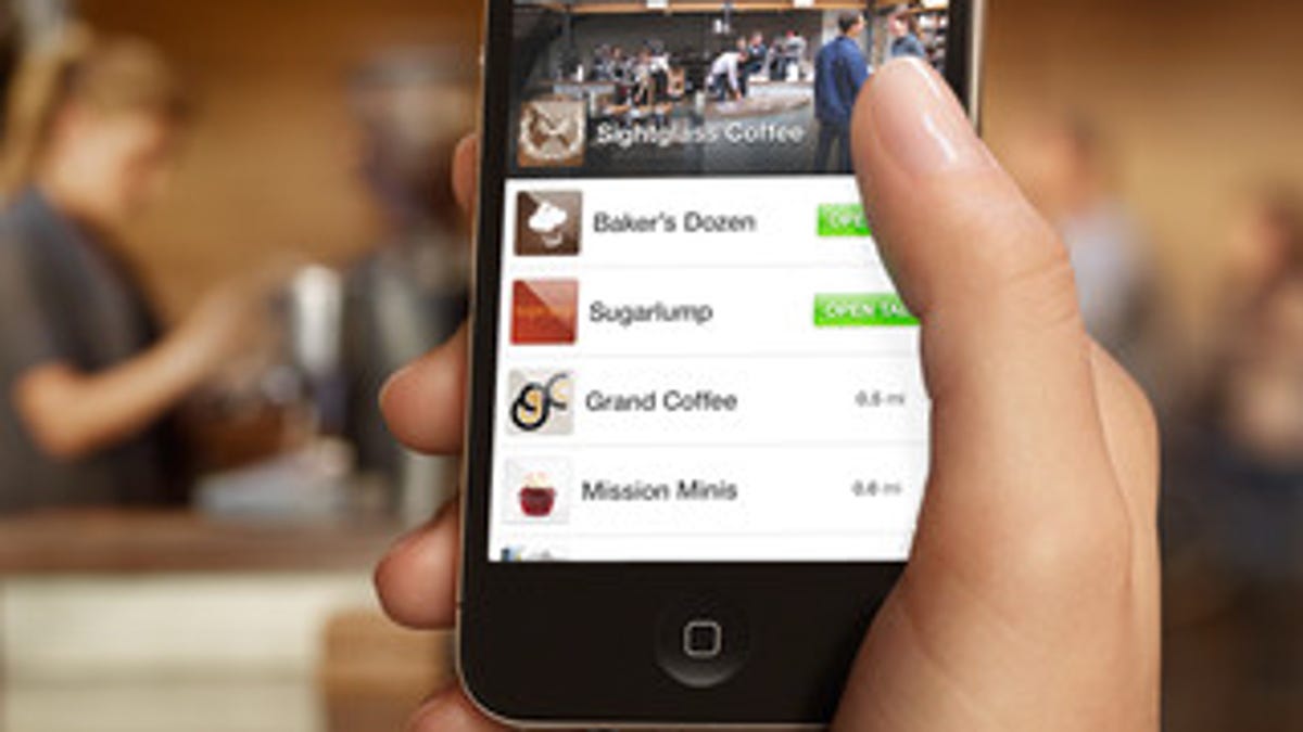 Square's Pay With Square app.