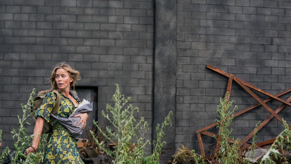 Emily Blunt in A Quiet Place Part 2.