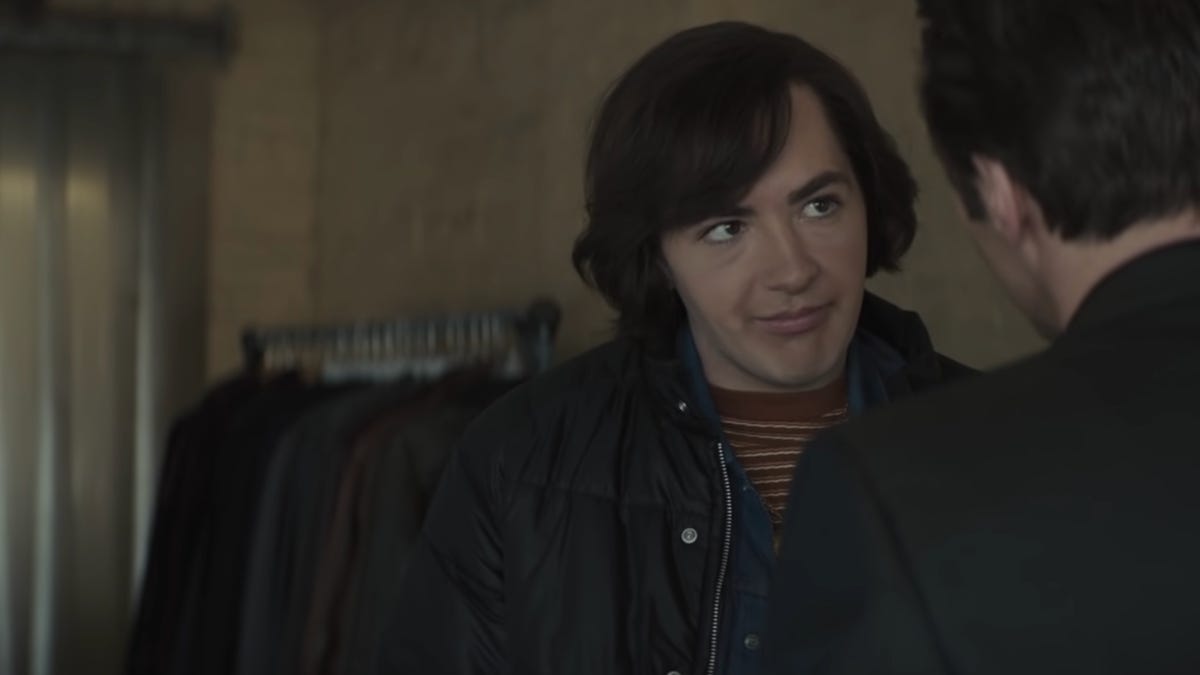 Michael Gandolfini has the Tony Soprano twinkle in his eyes