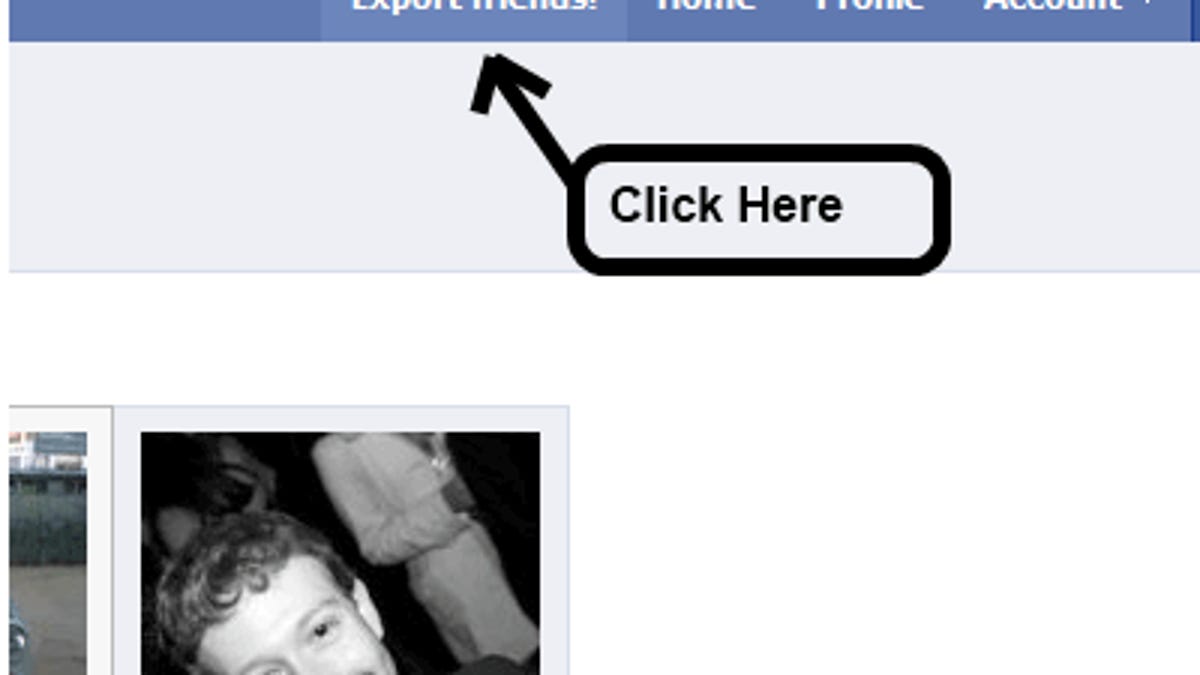 Mohamed Mansour's Facebook friend export tool