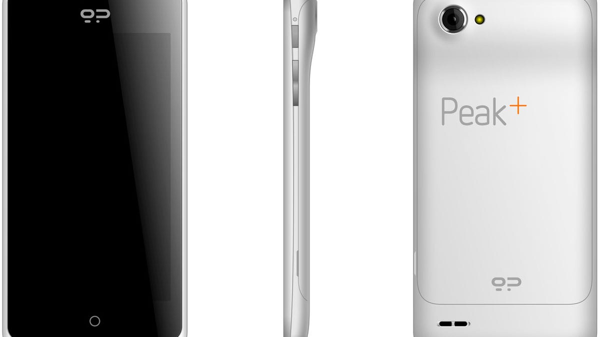 The Geeksphone Peak+, a Firefox OS phone