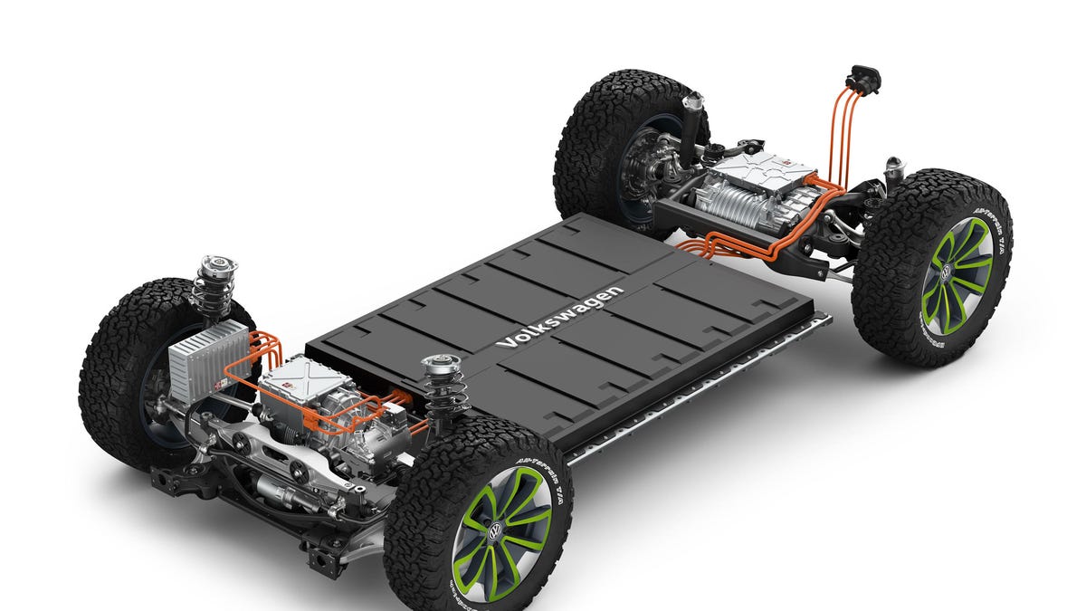 Volkswagen I.D. Buggy MEB chassis