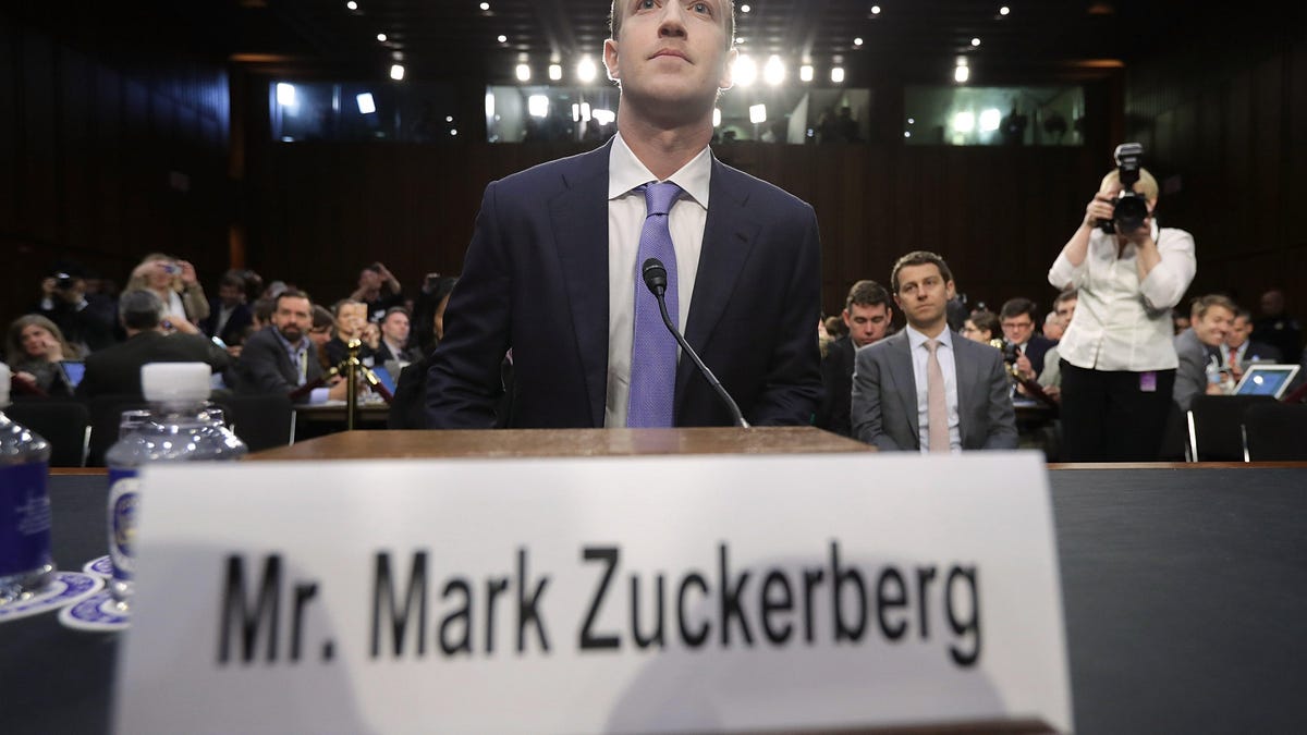 Facebook CEO Mark Zuckerberg Testifies At Joint Senate Commerce/Judiciary Hearing
