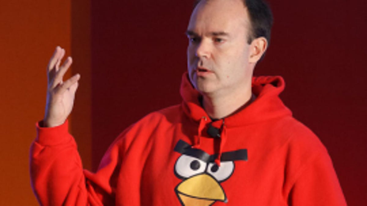 Rovio "Mighty Eagle" Peter Vesterbacka.