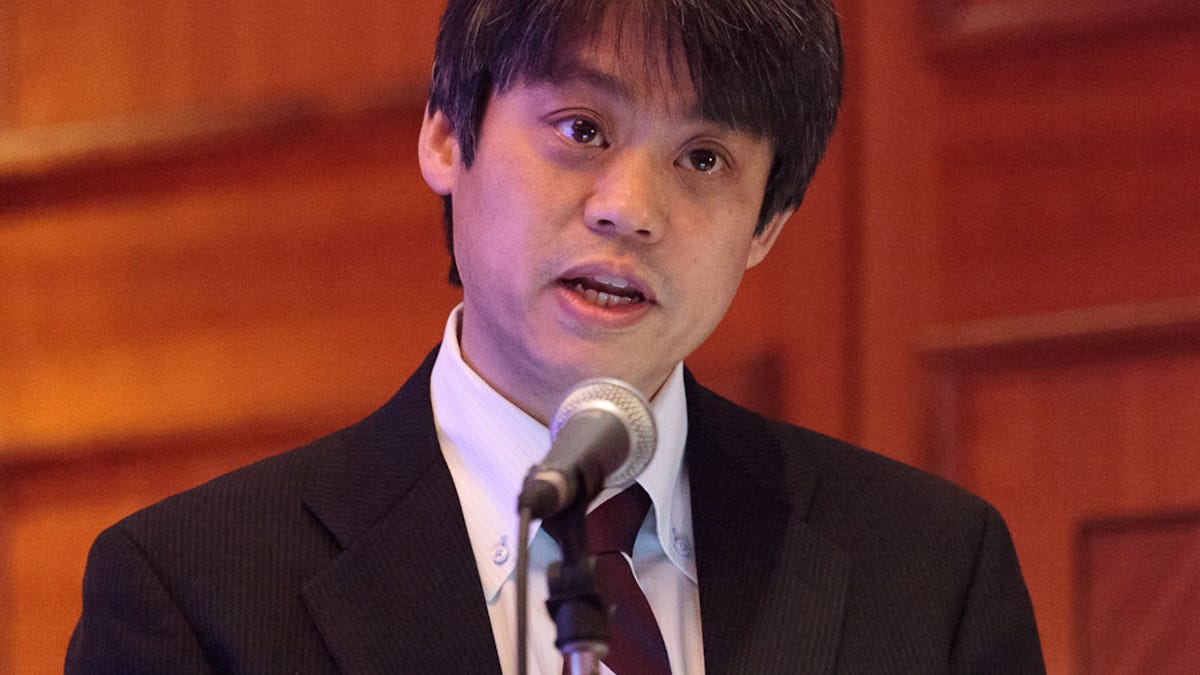 Tsutomu Haruta, senior manager of Sony's Semiconductor Business Group, speaking of Sony's BSI approach at a conference in London.