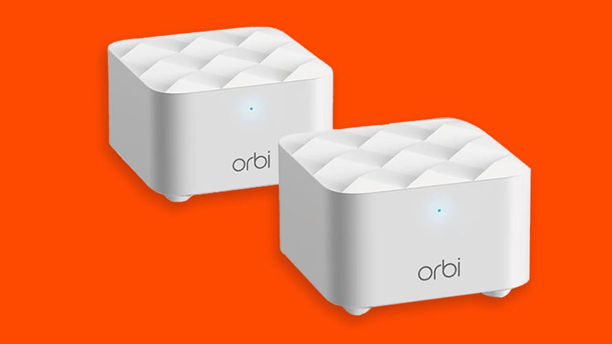 Netgear Orbi two pack mesh system