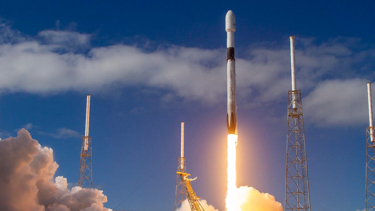 Falcon 9 rocket launch
