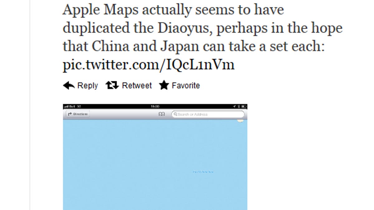 Duplicating an entire island is just one of the mistakes Apple made in the new Maps app.